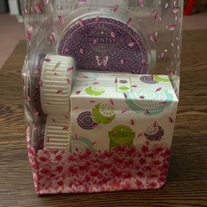 Scentsy car kit in black raspberry vanilla